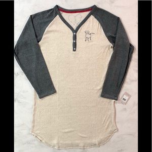 NWT ED by Ellen Dog Soft Long Sleepshirt M